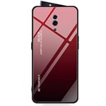Hülle® Gradient Color Anti-Scratches Glass Case for OPPO Reno 10x zoom (5)