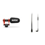 RØDE VideoMic GO II Compact and Lightweight Shotgun Microphone with USB Audio + SC15 USB-C to Lighting Cable (300mm - iOS Compatible) for for Filmmaking, Content Creation, and Location Recording