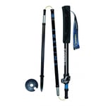 Masters  TRECIME Carbon Trekking Pole, Black-Blue, 110-130