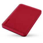 Toshiba Canvio Advance - Disque dur - 4 To - externe (portable) - 2.5" - USB 3.2 Gen 1 - rouge