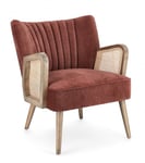 Timbercraft Collection - Cedar Fåtölj Röd