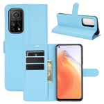 Xiaomi 11T Pro PU Wallet Case Blue