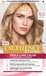 L'OREAL PARIS EXCELLENCE Women's 8.12 Mythic Blonde 100% Cover Hair Color Cream