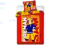 Fireman Sam 2In1-Sängkläder (100 Procent Bomull!)