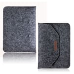 Macbook Air 11 tum laptopväska kardborre filt - Svart