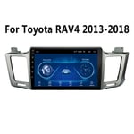SADGE 9 Pouces de Navigation GPS Autoradio Lecteur stéréo Voiture Mirrorlink- pour Toyota Rav4 2013-2018, avec Bluetooth Android WiFi FM USB Nav 2 Din + 1 g 16g