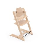 STOKKE® Tripp Trapp® Matstol bok natur inkl. Babyset V2 natur