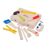 New Classic Toys boîte à outils Jeu d’Imitation Éducative pour Enfants, 8280, Multi Color, 10 pcs