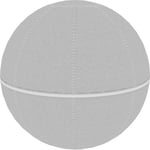 Office Ballz, balansboll Ø65 cm, Grå/vit dragkedja