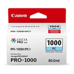 Canon Lucia Pro PFI-1000 Photo Cyan Ink - 80ml