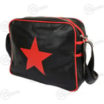 Soviet Style Russian Red Star Leather Shoulder Bag