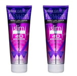 2x Eveline Slim 4D Extreme Super Concentrated Night Anti Cellulite Body Serum