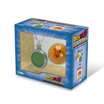 ABYSTYLE - Dragon Ball - Coffret Cadeau - Emblèmes - 1 porte-clés radar + boule de cristal