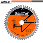 WellCut TCT Saw Blade 160mm x 48T x 20mm Bore Suitable For Festool - TS55 