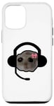 iPhone 15 Sad Hamster Meme Sad Hamster Gamer with Headset Head Case