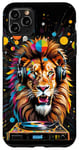 iPhone 11 Pro Max King of Beats - Vibrant Lion DJ Artwork Case