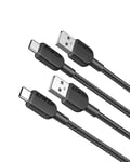Anker USB C Cable, [2 Pack, 3Ft] 310 USB a to USB C Charger Cable, USB a to Type