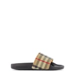 Burberry Vintage Check Badtofflor Svarta | Beige | 32 EU