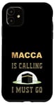Coque pour iPhone 11 Motif amusant hajj, Umrah, Kaaba, Macca pour les musulmans