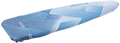 Leifheit Thermo Reflect L/Universal Ironing Board Cover, for max. 140x45 cm, for steam irons, Iron Board Cover with heat reflection for faster ironing and elasticated waistband