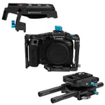 Kondor Blue Canon R7 Arca Base Rig MKII - Raven Black