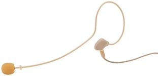 JTS 801 °F Electret Headset Microphone with Spherical Beige