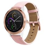 Garmin Venu / 2 Plus / Sq / Sq 2 Klockarmband i Läder - Rosa