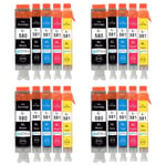 20 Ink Cartridges (5 Set) for Canon PIXMA TS6100, TS6351, TS8151, TS8250, TS9100