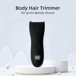Electric Groin Hair Trimmer Body Groomer Shaver for Men  Wet/Dry Clippers5112