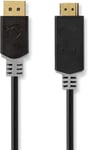 Nedis DisplayPort til HDMI-kabel 4K - 1 meter