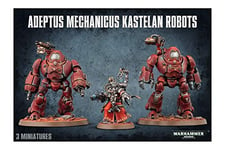 Games Workshop Warhammer 40k - Adeptus Mechanicus Kastelan Robots 99120116005 Noir