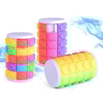 Roterande cylindrisk Rubiks kub pedagogiska leksaker för barn