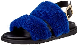 Pollini, Slipper sandals Femme, Blu elettrico, 40 EU
