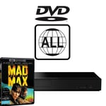 Panasonic Blu-ray Player DP-UB159 MultiRegion for DVD & Mad Max Fury Road 4K UHD
