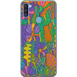 Samsung Galaxy A11 Genomskinligt Skal Color Pop