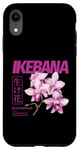 Coque pour iPhone XR Ikebana Arrangement floral japonais Orchidée Kado