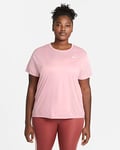 Nike Miler Women's Short-Sleeve Running Top (Plus size)