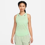 Nike Dri-FIT Advanced Aeroswift Singlet Dam S - Grön, lätt och fuktavledande löparlinne för optimal komfort