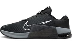 NIKE Men's Metcon 9 Sneaker, Black/White-Anthracite-Smoke Grey, 12 UK