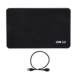 USB 3.0 Hårddiskkabinett 2.5 tum 5.0Gbps Seriell Port SSD Box för Winxp/Win7/Win8/Vista