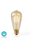 Nedis Wi-Fi Smart LED E27 Filamentlampa