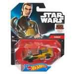 Mattel Hot Wheels Star Wars 1:64 Scale Diecast KANAN JARRUS Character Car (DTB15