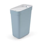 Curver Ready to Collect 100% Recycled 30L Kitchen Accessories Recycling Lift Top Bin Smoked Grey with Light Grey Lid