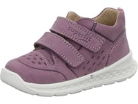 Superfit Unisex Kids Breeze Sneakers, Pink (Lilac/Pink), 3.5 UK Child