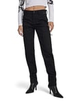 G-STAR RAW Women's Slim Cargo Pants, Black (dk black D23572-C072-6484), 26W / 30L