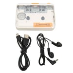 USB Cassette Converter Plug And Play MP3 Music Tape Player With Earphone Fo FST