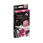 Crafter's Companion Spectrum Noir Classique Blend Alcohol Marker Dual Nib Pens Set-Pinks-Pack of 6, One Size