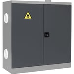 Kemikalieskåp SMV 1040x1000x435 mm, RAL7004/7024