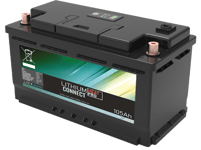 Lithium Batteri: LiFePo4 12V 105Ah, Bobilbatteri Heat Pro Camper Connect
