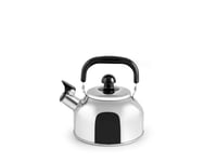 H&H 8841415 Aquablò Bouilloire avec sifflet, acier inoxydable, 1,5 l, induction, inoxydable